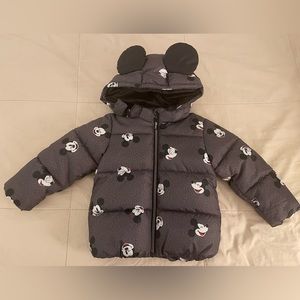 Mickie Mouse Puffer Jacket